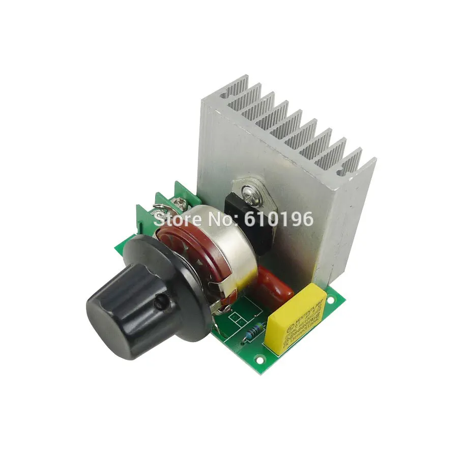 

3800W AC 220V SCR Voltage Regulator Dimming light Speed Controller Thermostat