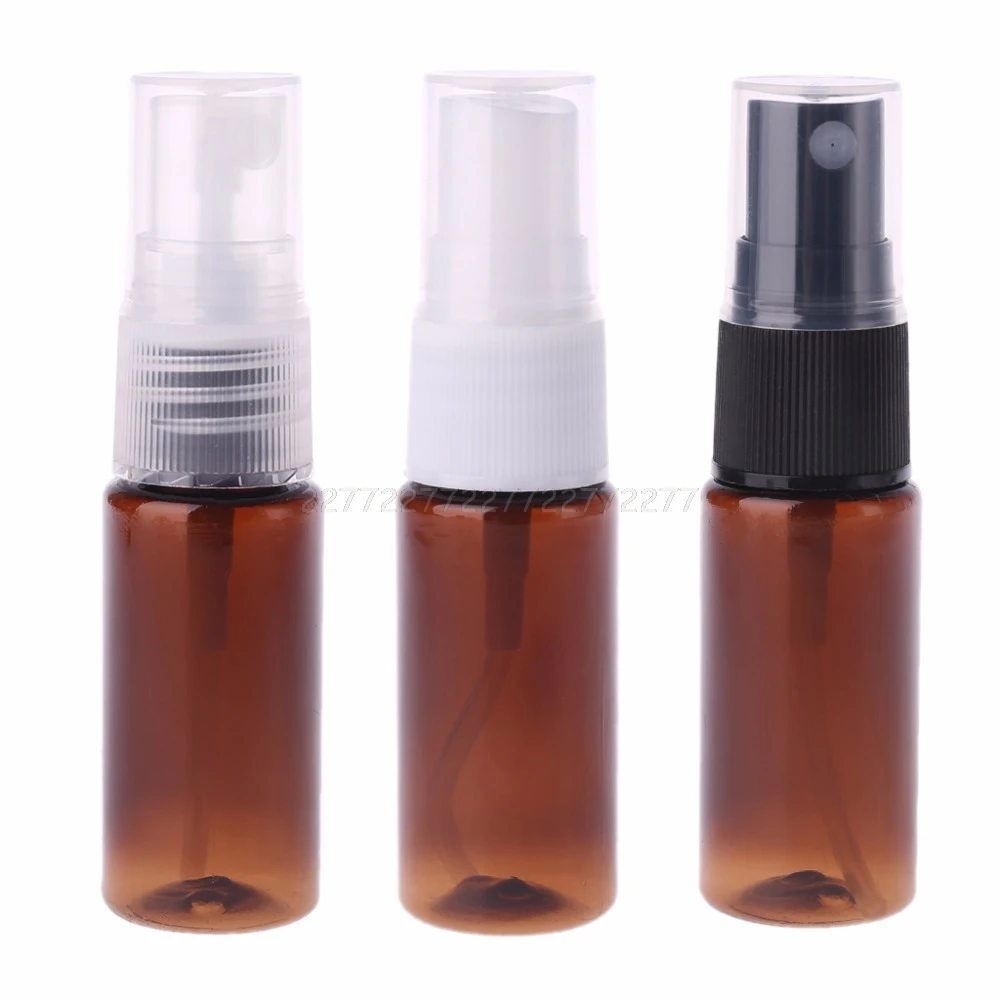 

15ml Portable Mist Sprayer Container Travel Brown Organizer Storage Mr18 19 Dropship
