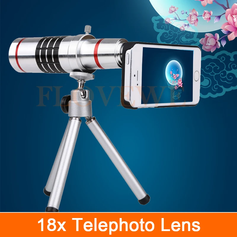 bilder für HD 18-fach Zoom Optische Teleskop-teleobjektiv Für iPhone 4 4 s 5 5 s 6 6 s 7 Plus Fällen Objektiv-handy-foto-objektiv Kit Mit Clips stativ bilder für HD 18-fach Zoom Optische Teleskop-teleobjektiv Für iPhone 4 4 s 5 5 s 6 6 s 7 Plus Fällen Objektiv-handy-foto-objektiv Kit Mit Clips stativ