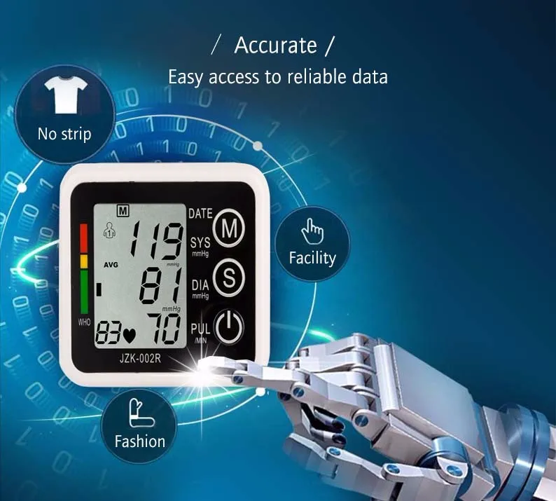 Немецкий чип, автоматический цифровой измеритель артериального давления, измеритель кровяного давления, измеритель кровяного давления, тонометр, сфигмоманометр