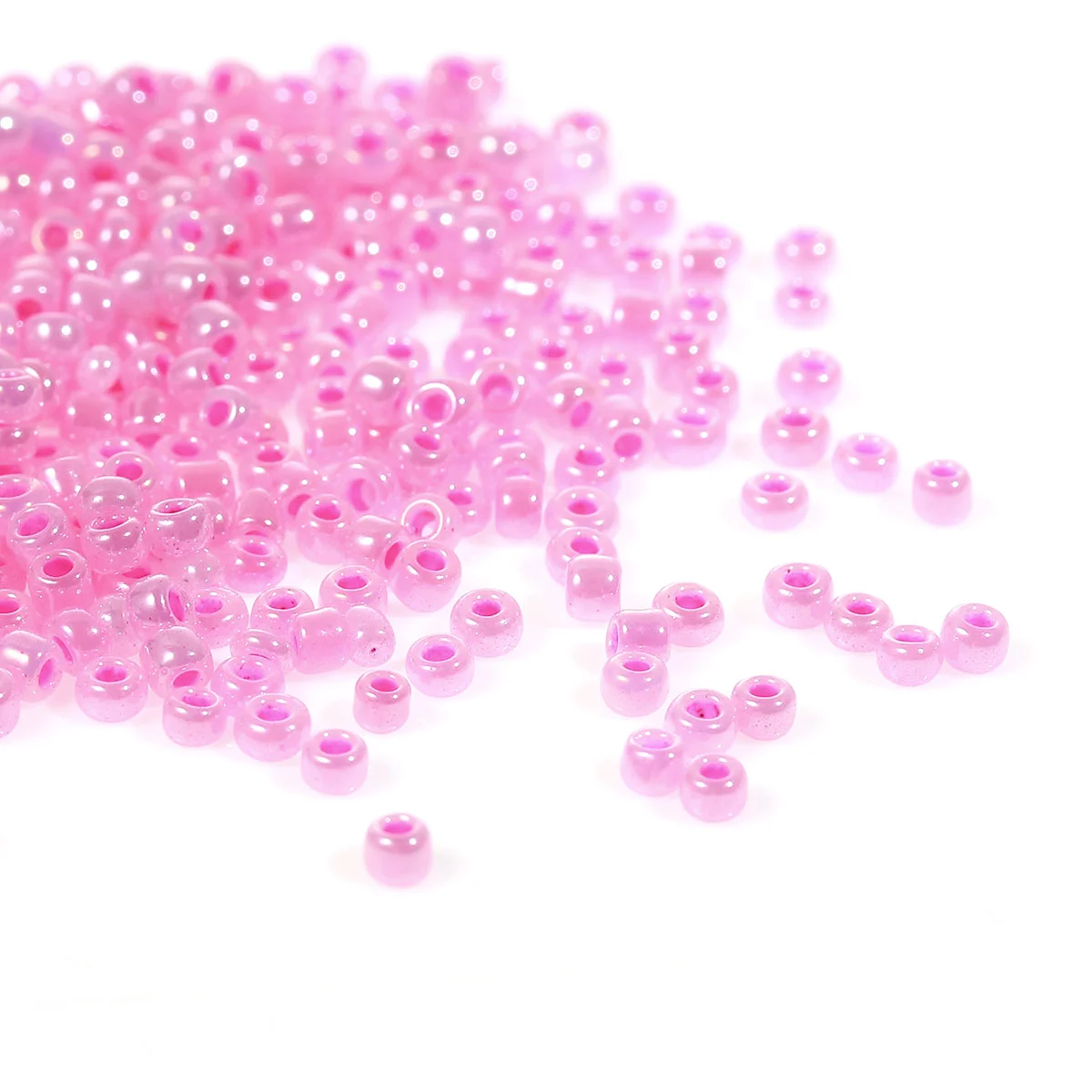

Doreen Box hot- 100 Gram Mauve Glass Seed Beads 10/0 Jewelry Making (B09074)