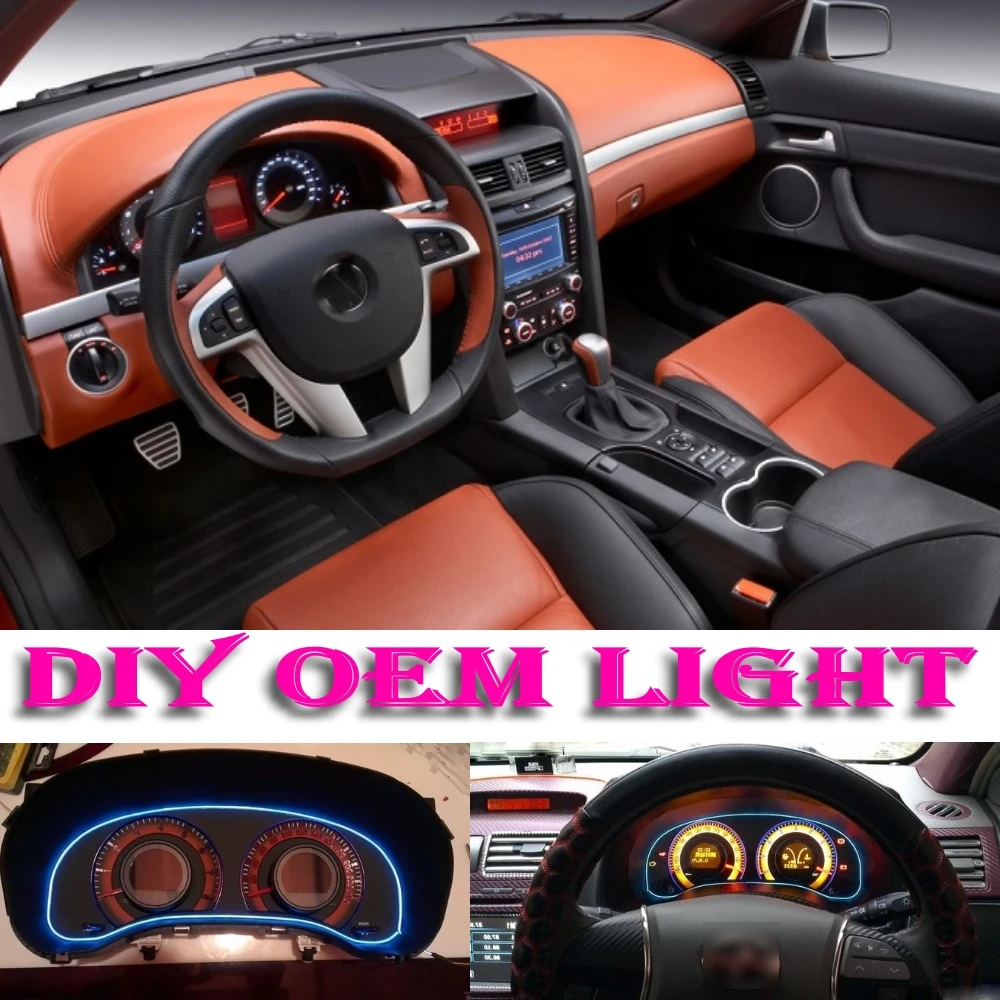 Car Atmosphere Light Flexible Neon Light El Wire Interior