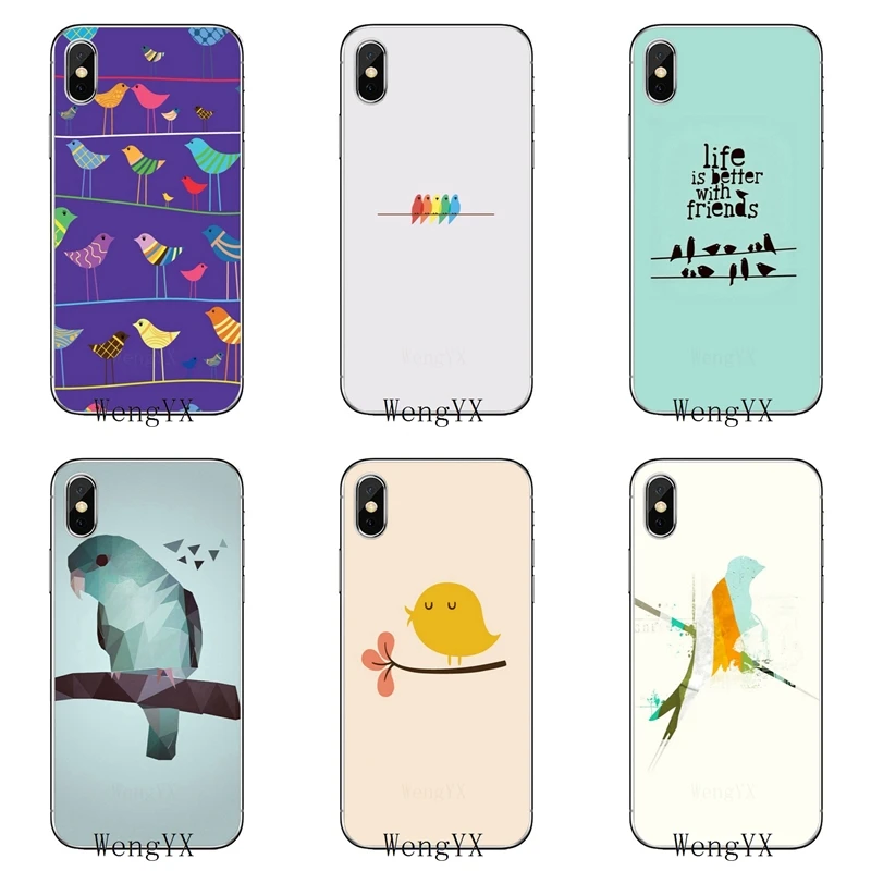 

life is better birds on a wire silicone TPU Soft phone cover case For Apple iPhone X XR XS Max 8 7 6 6s plus 5 5s 5c SE 4 4s