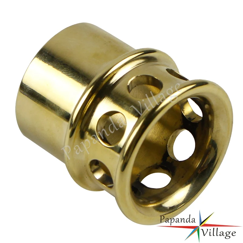 5 24k GOLD PLATED STEEL ACORN NUTS 1/4"20 harley hd chopper bobber