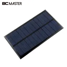 BCMaster Mini 6V 1W Solar Power Supply Panel DIY Solar Panel for Cell Phone Chargers Solar Cells Toy Charging