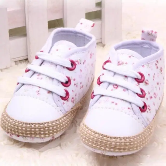 2017 new oc 2017 Baby Kid Girl Crib Shoes Toddler Soft Sole Sneakers