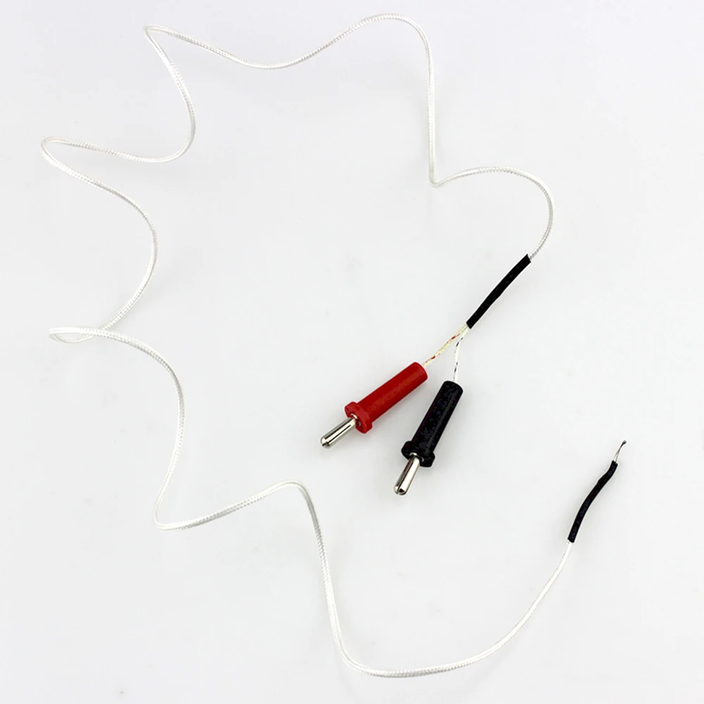 Temperature Sensor 100cm K-type Test Length Wire Thermocouple Probe Cable Tester Line For Thermostat Multimeter