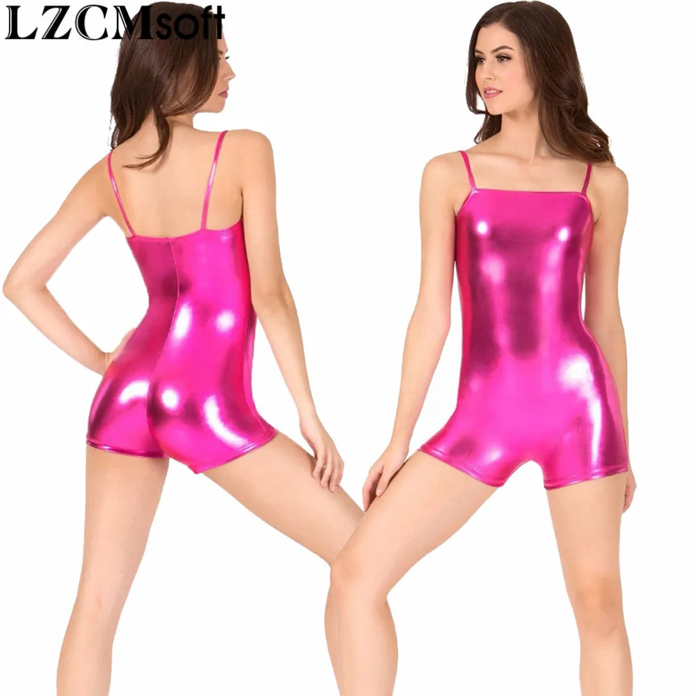 lzcmsoft-women-metallic-camisole-biketards-shorty-unitard-for-gymnastics-girls-ballet-leotards-dancewear-shiny-dance-costumes