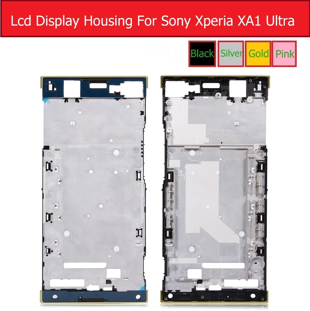 Передняя рамка для ЖК-экрана BezelFor Sony Xperia XA1 G3121 G3112 средняя Ultra G3221 G3212 | Мобильные