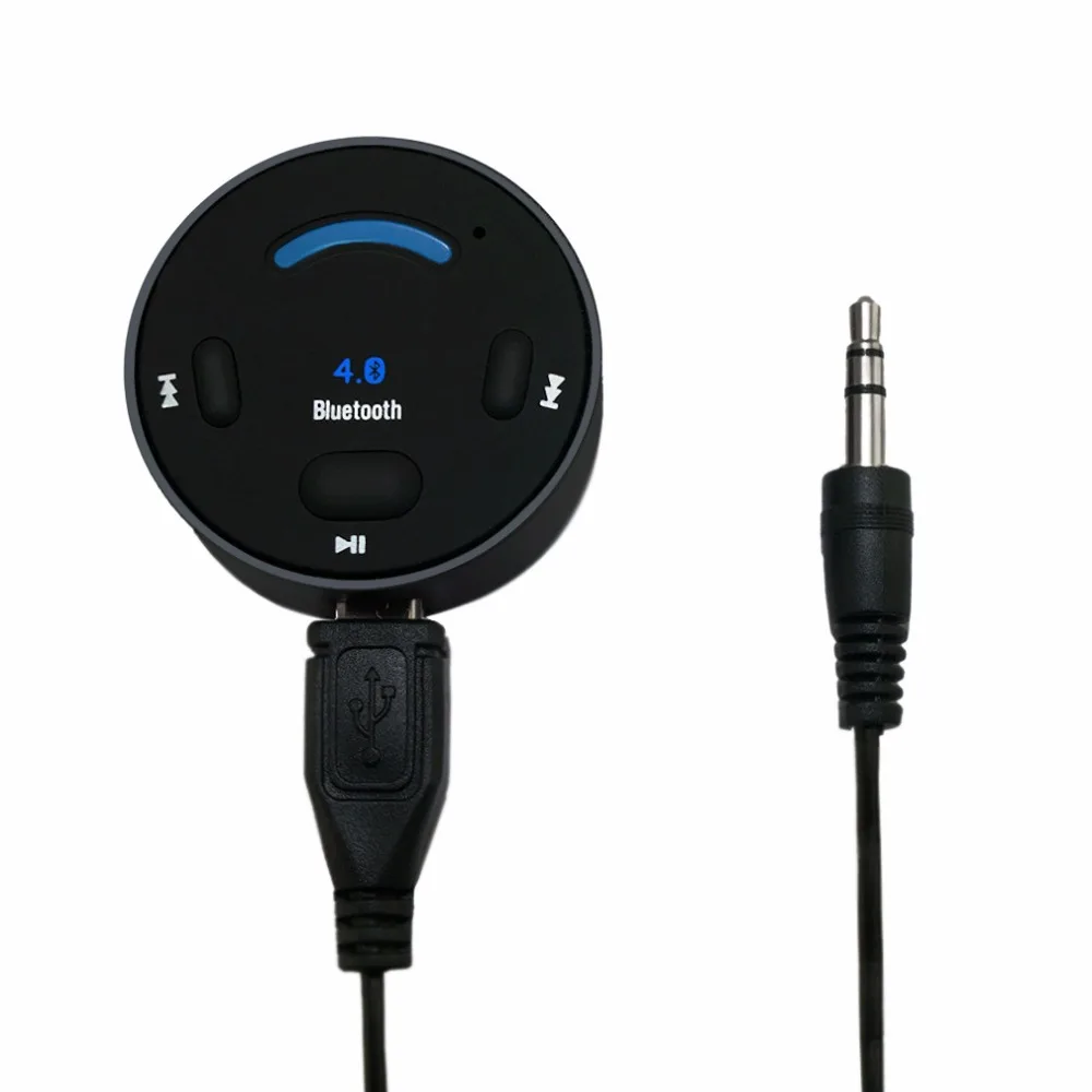 Bluetooth автомобильный комплект Aux вход беспроводной A2DP V4.1 аудио музыкальный