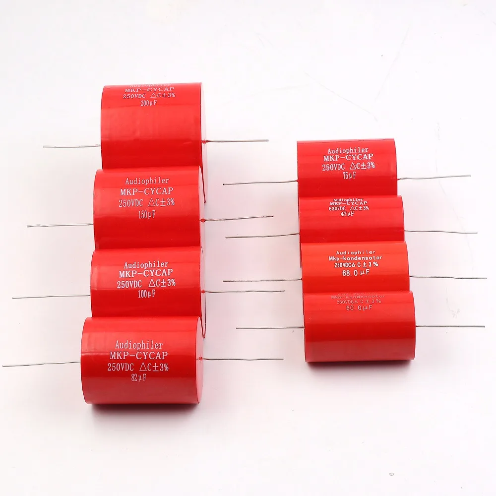 

Axial Audiophiler MKP Capacitor 250VDC Audio Grade For REPAIR DIY Vintage Guitar Amp Speaker Crossover Radio Coupling 1PC