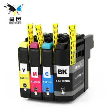 

4pcs LC131 LC133 LC135 ink cartridge with chip For Brother MFC-J245 J470DW J475DW J650 DW J870DW J4410DW J4510DW J4710DW J6520DW
