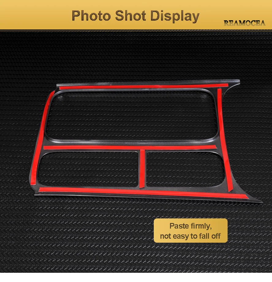 Free shipping!For Volkswagen vw Tiguan 2010-2014 water cup frame decoration panel sticker for tiguan accessories5