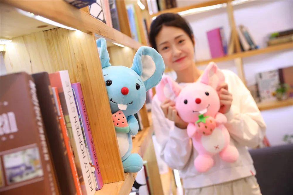 1 шт 25/35 см Kawaii Плюшевые аниме игрушки куклы для детей милые фрукты Мышь мягкие игрушки мягкие Животные кукла Для детей подарок