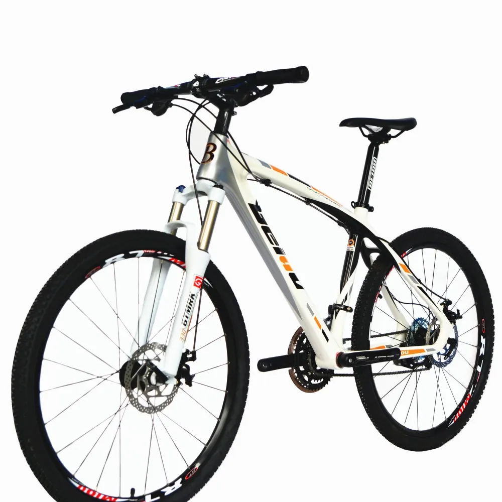 Perfect BEIOU Carbon XC Mountain Bike 26-Inch Complete Bicycle MTB 27 Speed  S H I M A N O  370 Toray T700 Fiber Glossy Colorful CB004 3