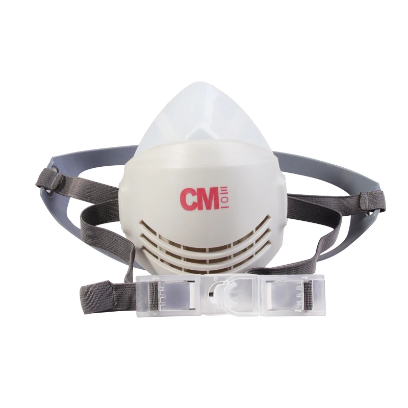 05 VCM Industrial Half Mask Anti-Dust Mask Respirator Mask Face Paint Spray Gas Mask Protective Work Dust Proof Masks With Filter