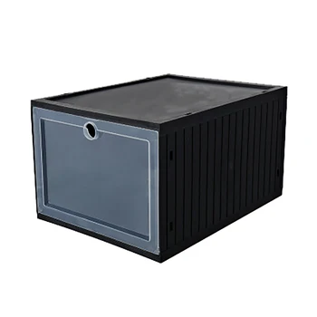 

Large Clear Basketball Shoe Box Holder Stackable Tidy Sundries Organizer Box Shoebox Home Storage Bins