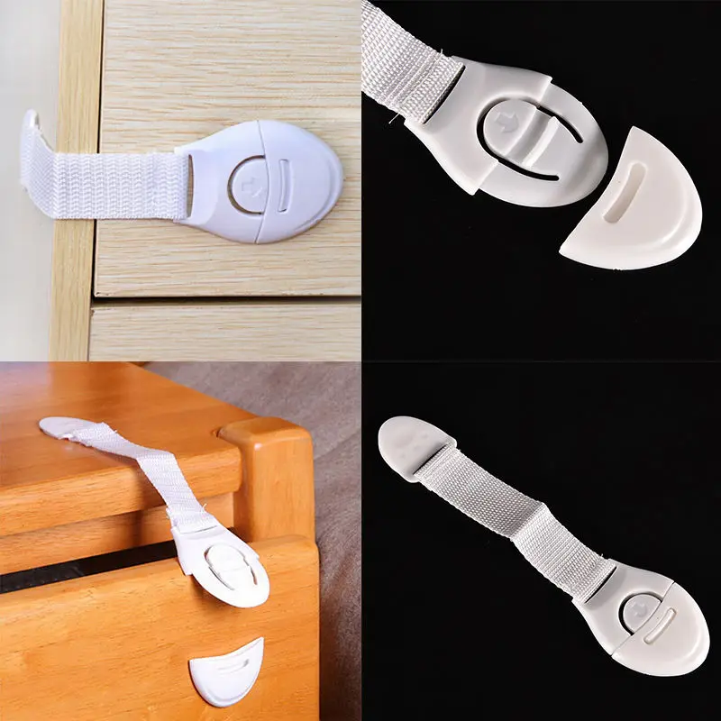 

1 PCS Cabinet Door Drawers Refrigerator Toilet Lengthened Bendy Safety Plastic Locks for Children Kids Baby Safety Locks