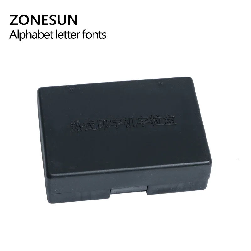 ZONESUN A Z 0 9 буквенный номер горячая буква для кодовой ленты печатная машина|letters