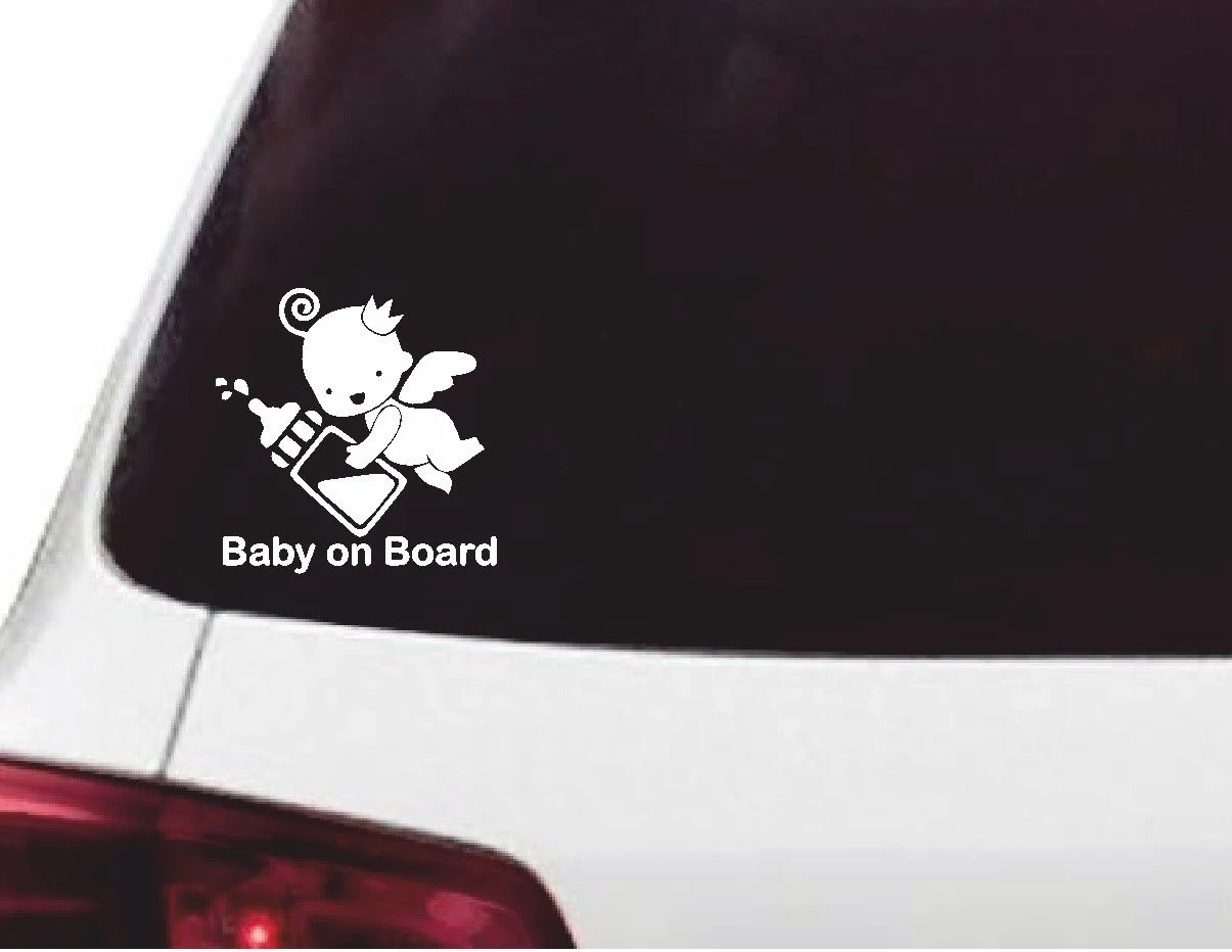 

Baby On Board Checkered Flags Windshield Sticker Car Window Vinyl Sticker Decal All Sizes