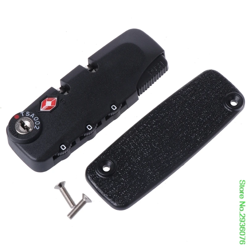

New 3 Digit Combination TSA Secure Padlock Lock Luggage Suitcase Travel Code Lock Drop Shipping