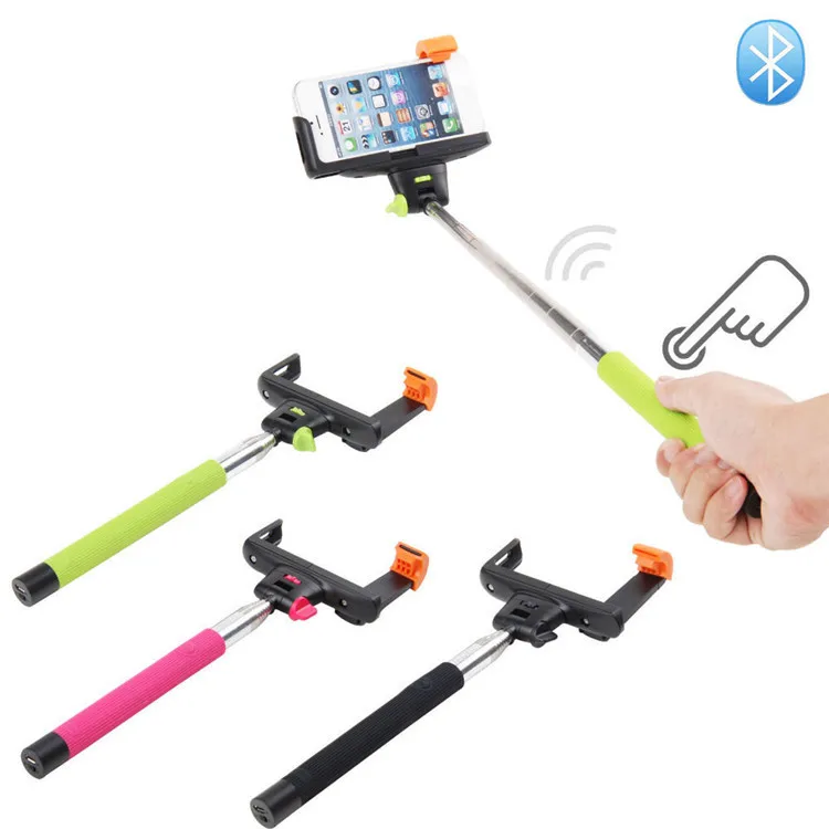 factory price bluetooth monopod selfie stick,bluetooth selfie stick z07-5,phone wireless monopod selfie stick for htc one m8