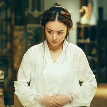 5 дизайнов Zhao LiYing шифоновый Кружевной Костюм ханьфу Фея женский