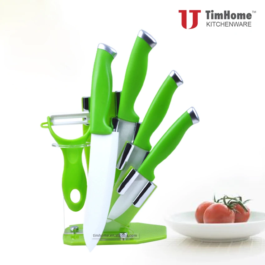 

Beauty Gifts Zirconia Ceramic Knife Set Kitchen fruit paring knife 5'6' inch+ Peeler