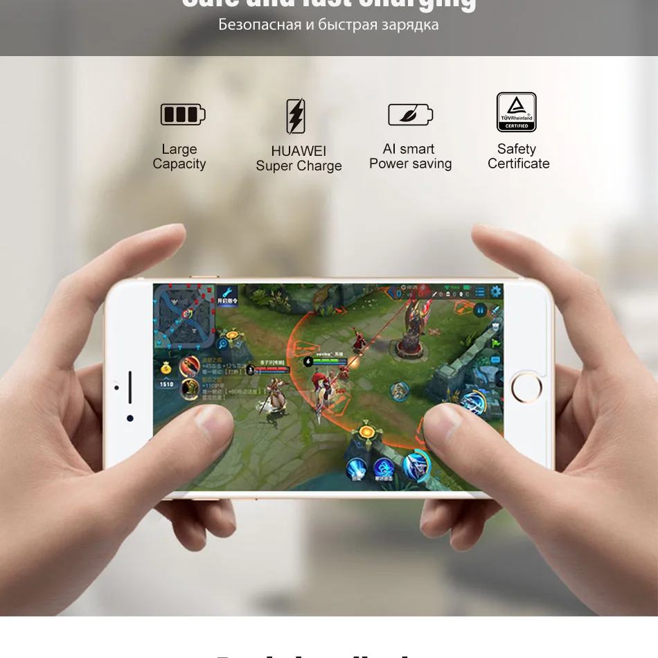 Аккумулятор huawei HB396285ECW для huawei Ascend P20 Honor 10 3320 мАч Высококачественный сменный аккумулятор