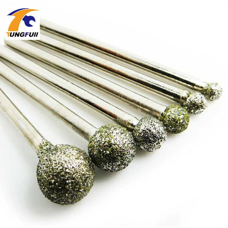 6pcs Round diamond grinding wheel for dremel rotary tool diamond tools