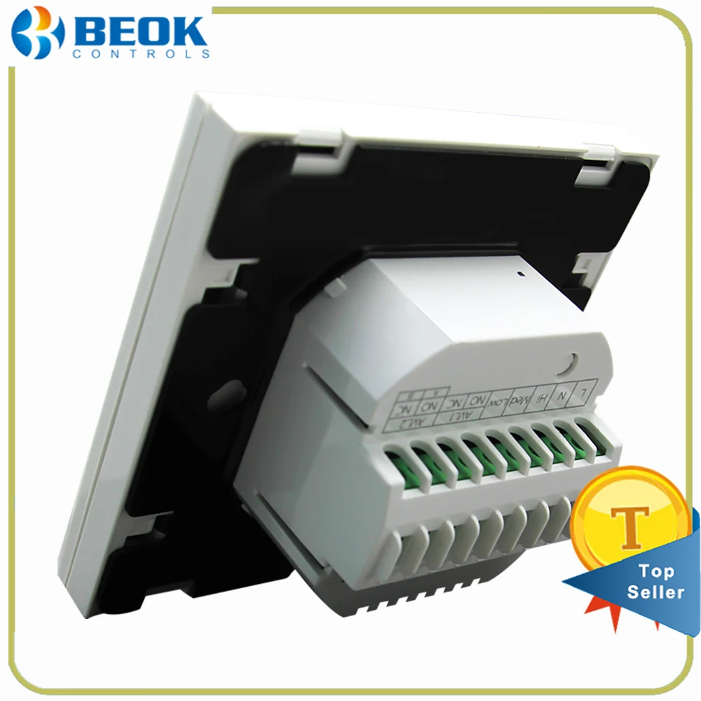 Beok 2 Шт. TDS21 AC Цифровое Программирование Кондиционер Термостат трубы ГРУ