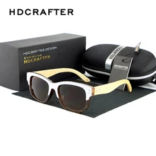 2017 Cool Bamboo Sunglasses Men Wooden Sunglasses Women Brand Designer Mirror Original Wood Sun Glasses Oculos de sol masculino