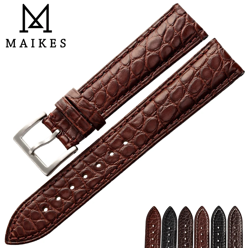 Женские аксессуары для часов MAIKES тонкие ремешки 16 18 19 20 22 мм ремешок из