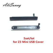 AliSunny 5 шт. зарядки Порты и разъёмы Пылезащитная заглушка для sony Z3 Mini USB зарядка Порты и разъёмы крышка Запчасти для авто D5803 D5833 сим карты+ SD карта Micro