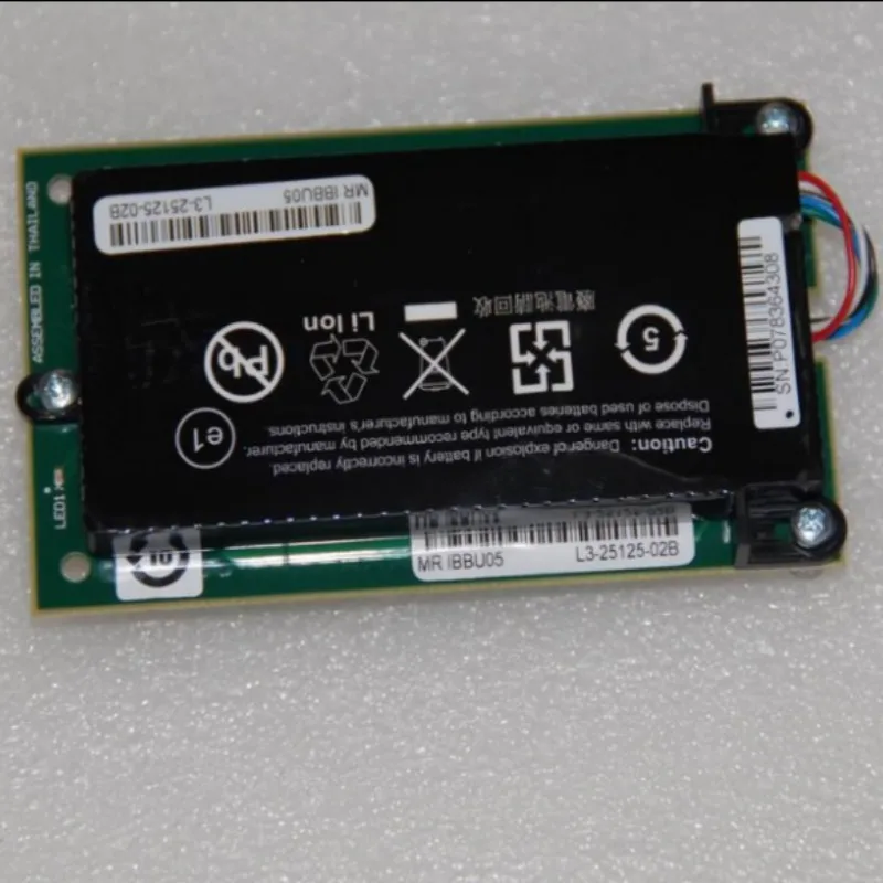 

LSI MegaRAID Battery Backup Unit IBBU05 IBBU08 SAS8708ELP SAS8888ELP L3-25125 RAID battery