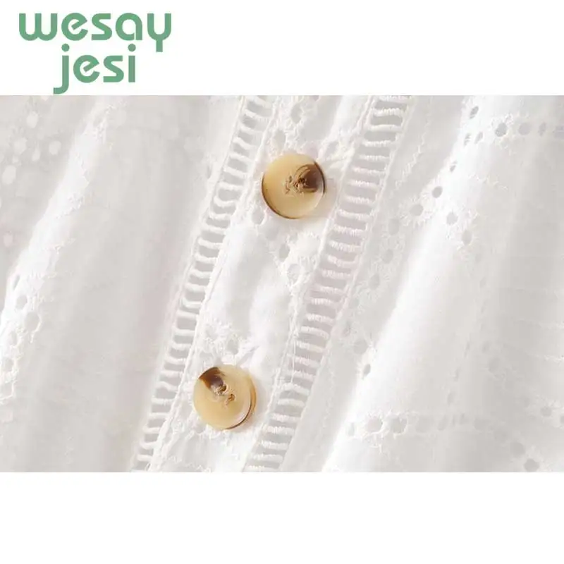 Jumpsuit women White Embroidery Romper Women Spaghetti Strap Overalls Ruffles Sleeveless Playsuit 2019 Elegant Jumpsuits Jumpsuit women White Embroidery Romper Women Spaghetti Strap Overalls Ruffles Sleeveless Playsuit 2019 Elegant Jumpsuits