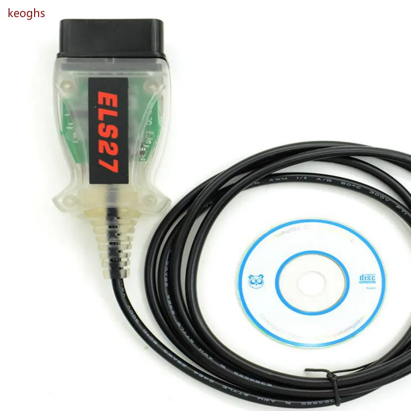 

ferramentas automotiva els27 USB obd2 herramientas para el auto diagnostic tool English version free shipping