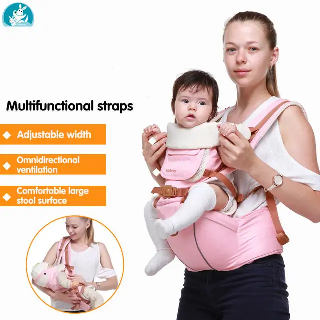 Multifunctional Breathable Baby Carrier Ergonomic Baby Sling Wrap Belt