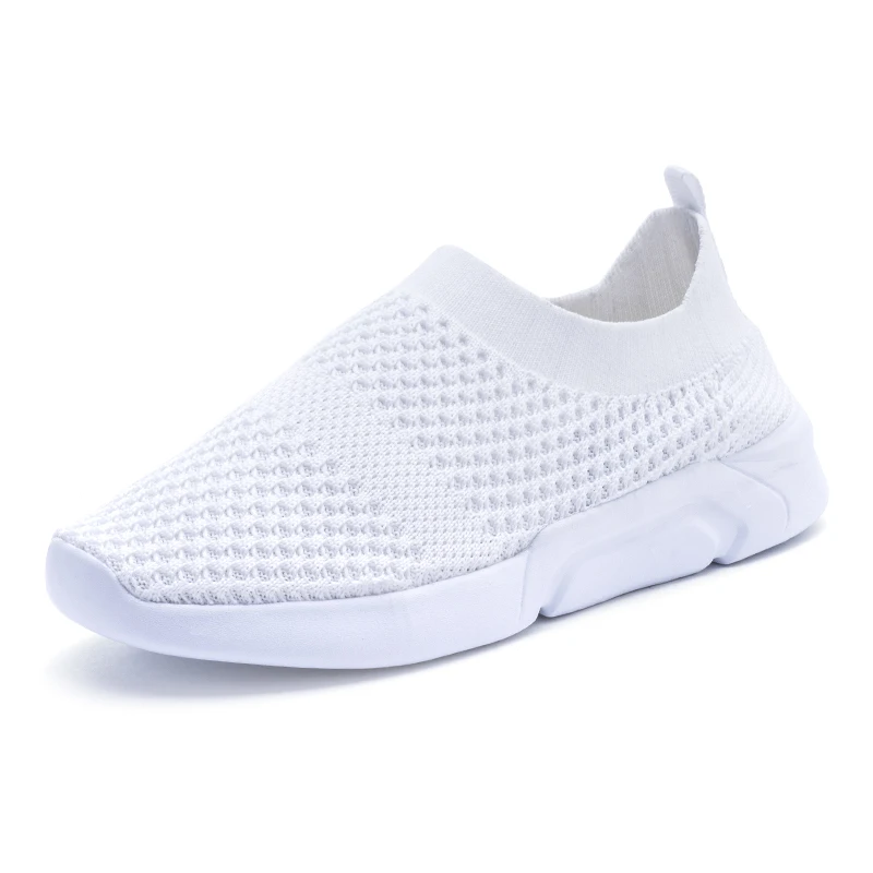 

HOBIBEAR Kids Sock Shoes For Girls Sneakers Boys Casual Shoes Children Shoe Fabric Mesh Rubber Breathable Footwear Sport Trainer