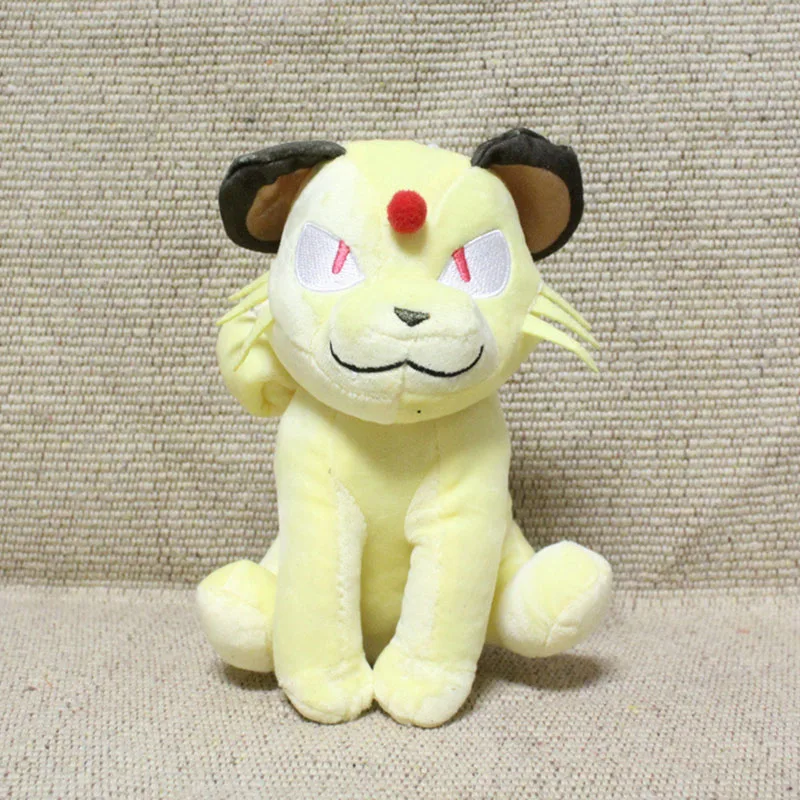 15-17cm Cartoon Anime Characters Meowth Evolution Persian pkm Stuffed Plush Toys Cute Plush Toys Gifts for Children