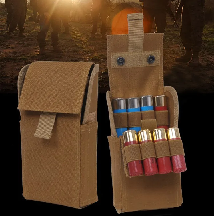 

Ammo Bags Molle 25 Round 12GA 12 Gauge Ammo Shells gun Reload Magazine Pouches Hunting Gun Accessory