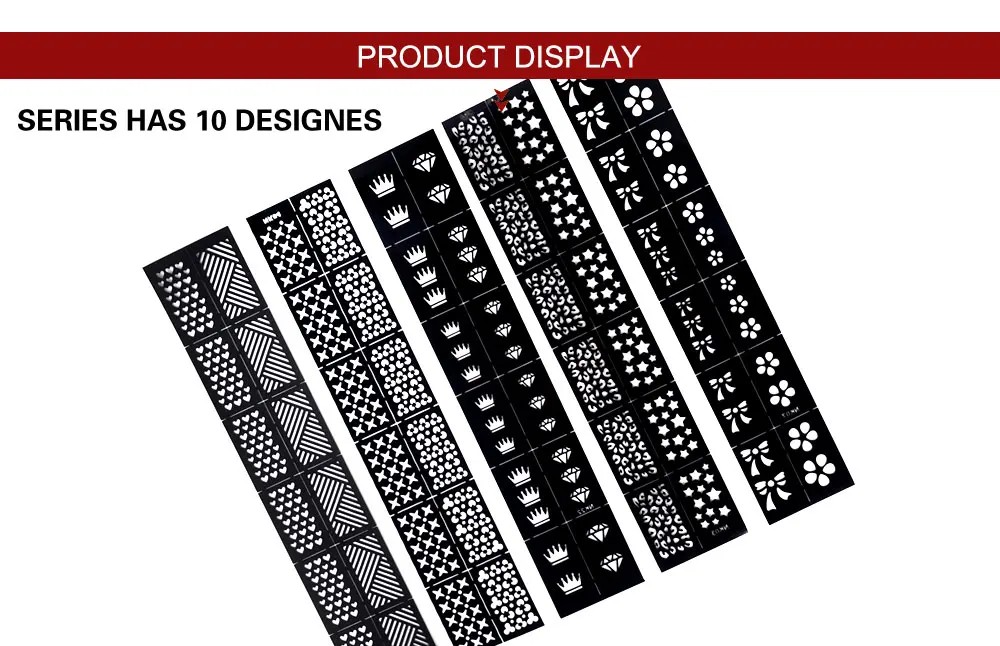 1 шт Модный Штамповочный Инструмент дизайн ногтей, полый трафарет наклейки для ногтей DIY Дизайн ногтей шаблон Наклейки Маникюр