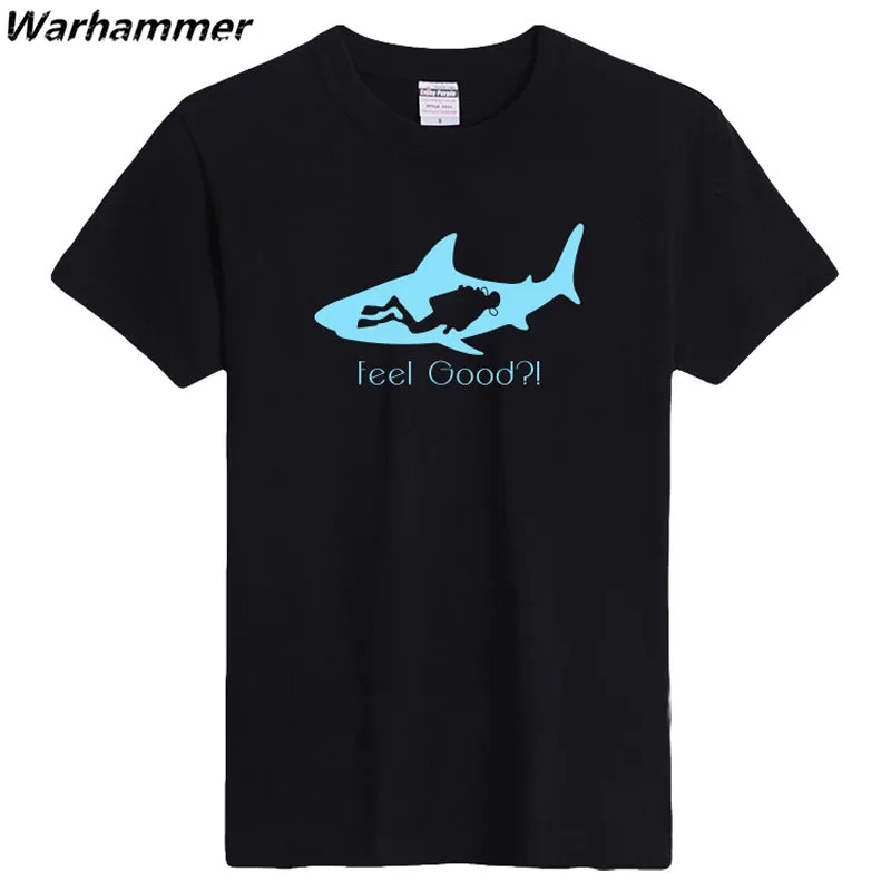 

Warhammer School Team Shirts Diver Lover Flock Printed Feel GoodSummer Funny T shirts Men Short Sleeve O-Neck EU XXXL Tee Shirt
