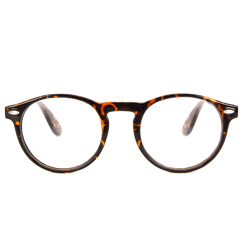 Mayitr Retro Ultra Light Round Spring Hinges Reading Glasses Women Men Full Rim Eyewear Glasses Presbyopia 4 Colors  +1.0~+3.5