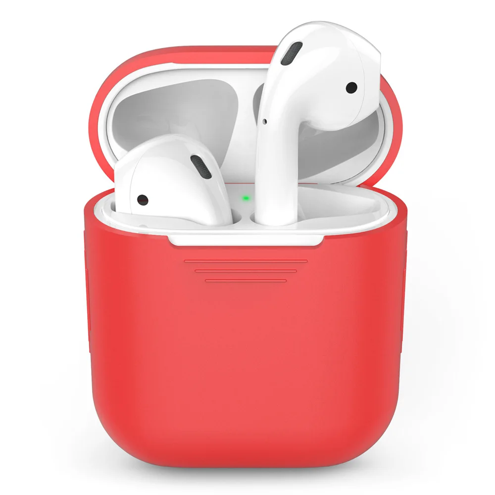 Для airpods Беспроводная гарнитура Bluetooth AP1: 1 чехол для i10 i11 i12 i13 i14 i15 i16 i18 i19 i20 w1 чип 1:1 - Цвет: hongTC