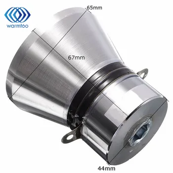 

1Pcs 100W 28KHz Aluminum Alloy Ultrasonic Piezoelectric Transducer Cleaner Silvery High Performance Ultrasonic Cleaner Parts