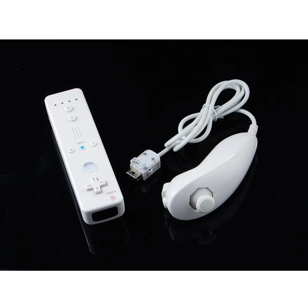 HobbyLane Gamepad Remote Controller Nunchuk Game Controller for Wii for Nintend without Motion Plus d25