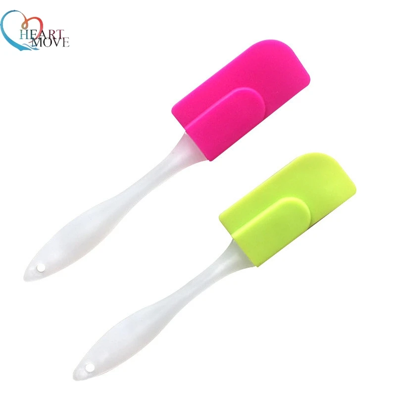 HEARTMOVE Baking Tools For Cakes Double Silicone Spatula Spoon Cookie