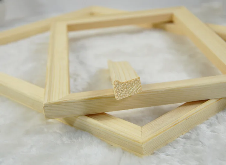 Костюм для всех видов diy масляной живописи толстая рамка из соснового дерева