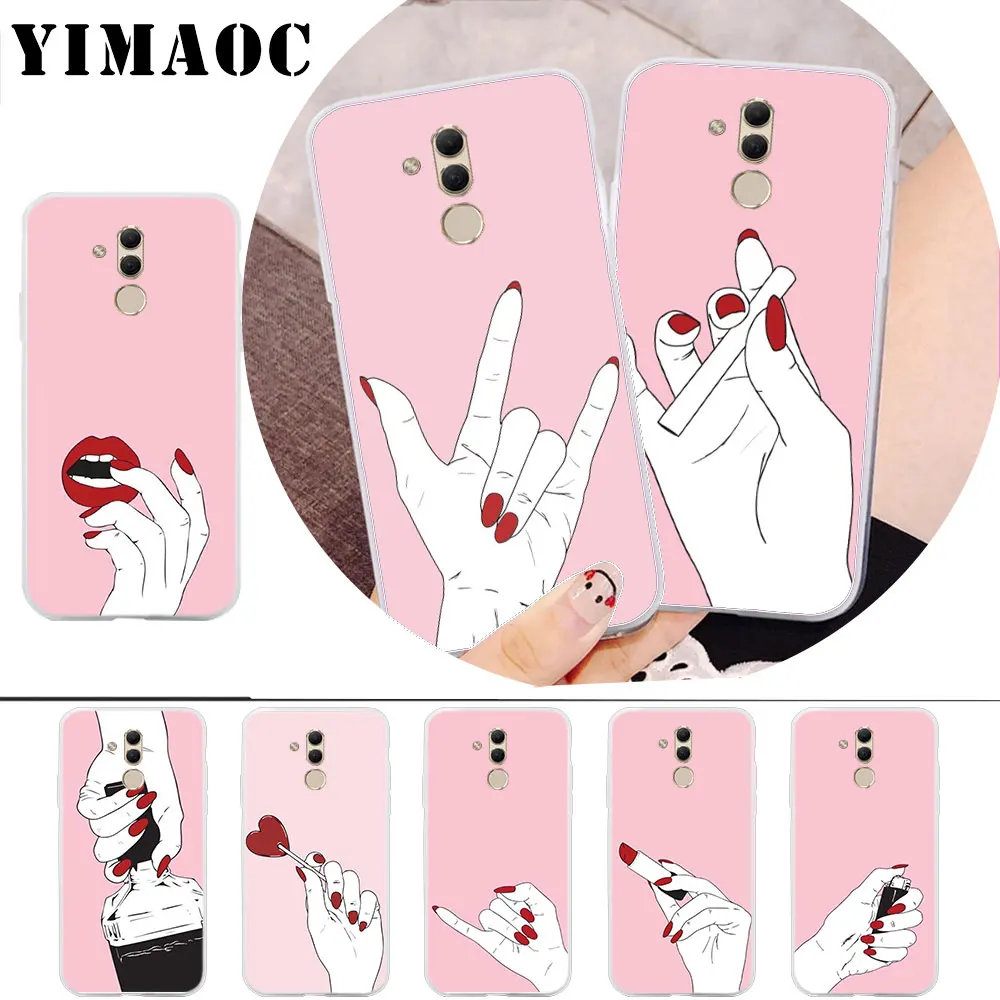 

YIMAOC best friend lover Soft Case for Huawei Mate 20 10 Nova lite 3 3i 2i Y6 Y7 Prime Y9 Cover
